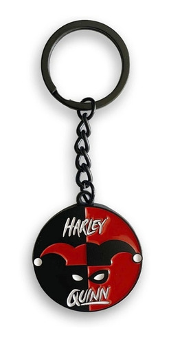 Geek Industry Llavero - Harley Quinn Logo 02  - Dc