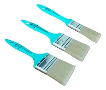 Comprar Pack 3 Pinceles El Galgo Persianero, Vitola 1 - Numero 10, Numero 20 Y Numero 30 Cerda Plana Corta. Apto Para Todo Tipo De Pinturas