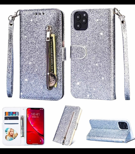Funda iPhone 12 Moda Única Monedero