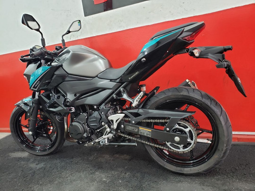 Kawasaki Z 400 Z400 Z-400 Abs 2023 Cinza