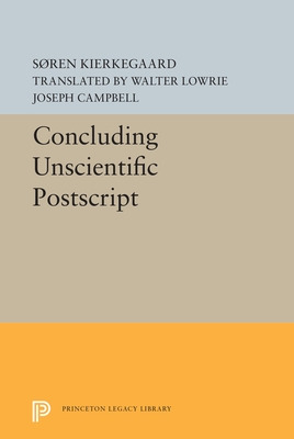 Libro Concluding Unscientific Postscript - Kierkegaard, S...