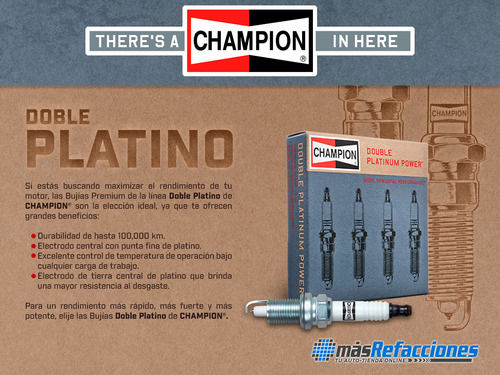 Kit 6 Bujías Magnum V6 3.5l 05 Al 07 Champion