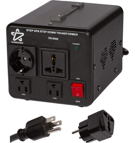 Convertidor De Voltaje Y Transformador Dynastar 5000w 110-22