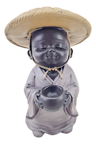 Niño Buda Bebe Budismo Zen Figura Deco Feng Shui Zn