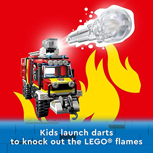 Unidad De Comando De Bomberos Lego City 60374, Juguete De Re