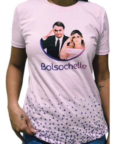 Kit 2 Camisetas Bolsochelle  C/ Frete Incluso P/ Todo Brasil