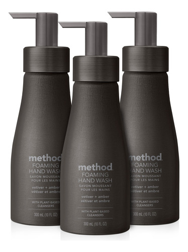 Method Jabn De Manos Espumoso Premium, Vetiver + Mbar, Botel