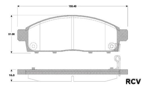 Balatas Disco  Delantera Para Mitsubishi Montero Sport  2013