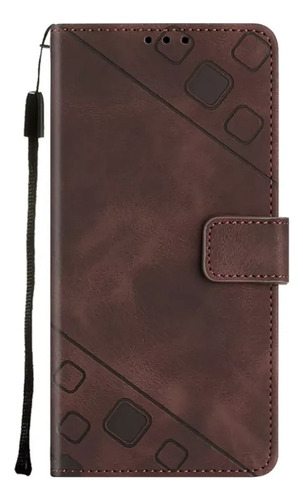 ( Funda Tipo Cartera Con Tapa En Relieve Para Xiaomi Redmi 10c
