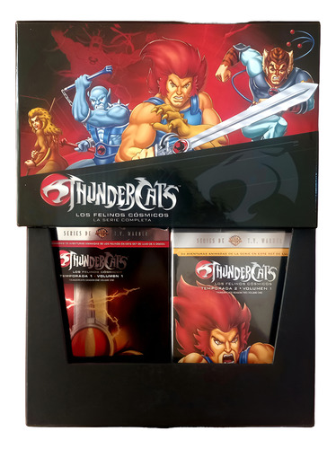 Thundercats Paquete Serie Completa 24 Discos Dvd (Usado)