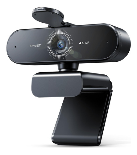 Cámara Web 4k Hd Con Enfoque Automático Y Doble Micrófono