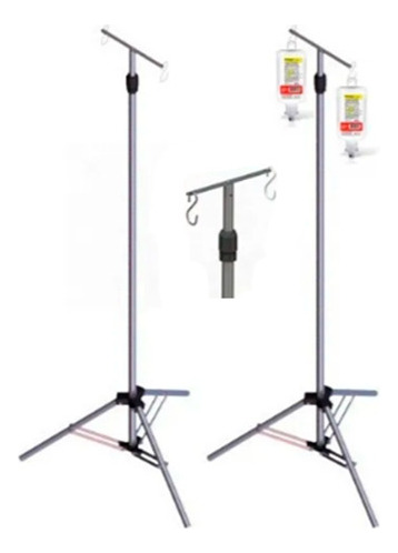 Pedestal Suporte P/ Soro Fisiológico 1,80m + Envio Imediato