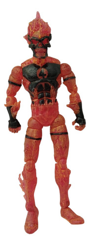 Inhuman Torch House Of M  Marvel Legends Toy Biz Antorcha 