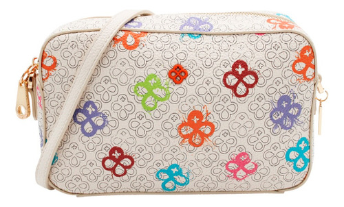 Crossbody Bolso Color Arte Chocolate Jaime Ibiza Para Mujer