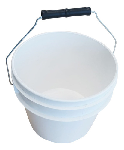 Cubeta 4 L De Pared Reforzada De Grado Alimenticio Pack 5 Pz Blanco