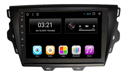 Auto Radio Android Great Wall C30 2015-2019 1gb + 16gb