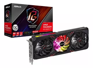 Phantom Gaming Rx 6600 Xt 8go Oc Desempenho E Muito Argb