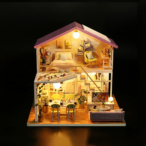 Conjunto Completo De Móveis Creative Doll House