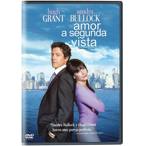 Amor A Segunda Vista Sandra Bullock Pelicula Dvd