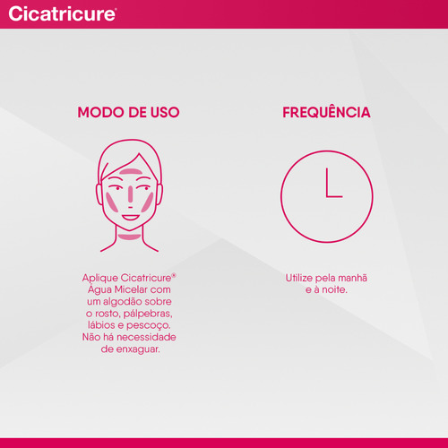 Cicatricure Água Micelar Limpeza Facial 200ml