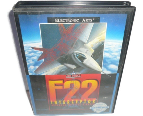 Air Force F22 Interceptor Juego Sega Genesis +++ (Usado)