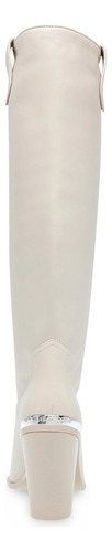 Steve Madden Botas Vaqueras Tustin Mujer Color Blanco Bone
