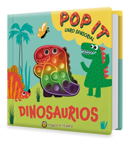 Dinosaurios Pop It Libro Sensorial Libro Para Niños 3369