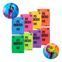 Comprar Tinta Em Pó Colorido 40 Uni Chá Revelação Festa Holi Balão