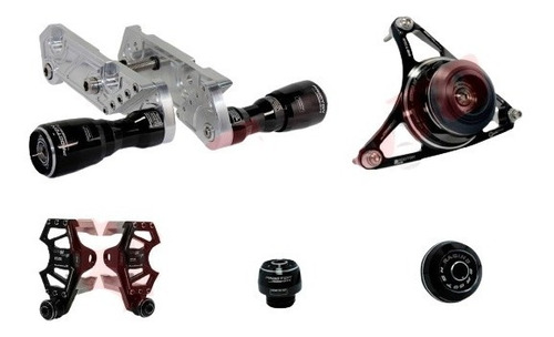 Kit Slider Procton Racing Com Estrela - Yamaha Xj6 - 5 Peças