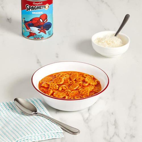 Sopa Campbell's Spaghettios Original Pasta Tomato Cheese