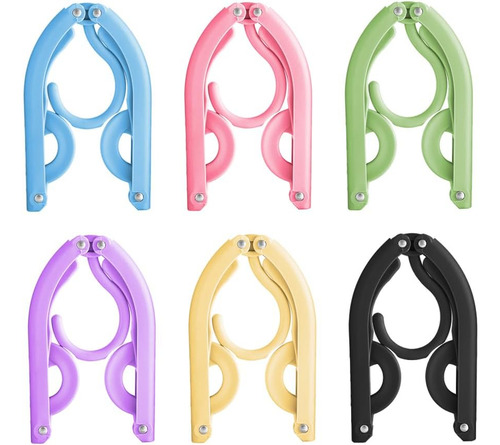 Percha Plegable De Viaje Portátil Multifuncional 18 Pcs