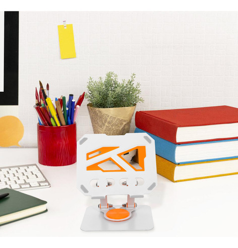 Soporte Ajustable Para Tableta De Escritorio: Plegable Y Liv