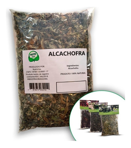 Chá De Alcachofra Premium 500gr - Nativo 100% Natural