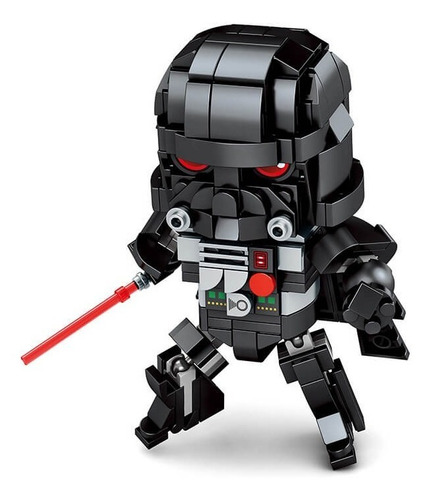 Imagen 5 de 9 de Ladrillos Encastrables Star Wars Juguete Darth Vader Dark