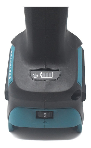 Imagen 5 de 9 de Amoladora Inalámbrica Makita 115 Mm Vel Variable Sin Batería