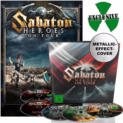 Sabaton - Heroes On Tour Earbook Deluxe (2dvd/2blu-ray/cd)
