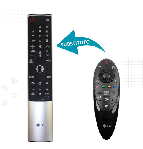 Controle Magic Remote User An-mr500g LG Smart Tv Original