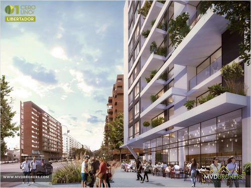 Imagen 2 de 21 de 01 Libertador | Venta Apartamento 2 Dormitorios A Estrenar Sobre Libertador | Aguada | Inversión Vivienda Promovida | Financiación | En Obra - Estrena 2022