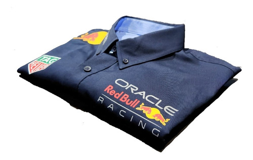 Camisa Retro Stu Esc.red Bull F1*hombre