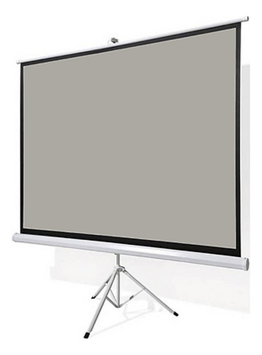 Pantalla Ecran Trípode Fibra De Vidrio Gris 120 2.44x1.83m