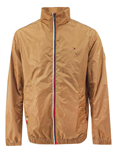 Jaqueta Tommy Hilfiger Windbreaker Flex Blouson Cáqui