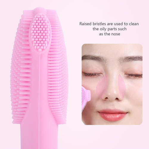 Imagen 3 de 8 de Limpiador Facial Electrico Cepillo Exfoliante Usb Recargable