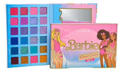 Glamlite X Barbie, Paleta De Sombras Original, Nuevo