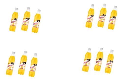 Agua Mineral Peñafiel Adas Sabor Naranjada 600 Ml 12pzas