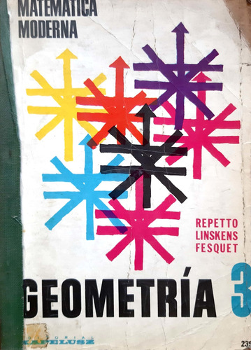 Geometría 3 Matemática Moderna Kapelusz Usado #