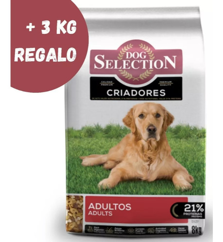 Dog Selection Criadores Perro Adulto Carne Y Pollo X 24kgs