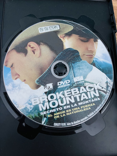 Secreto En La Montaña Brokeback Mountain Pelicula Dvd (Usado)