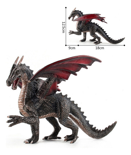 Figura De Juguete B Stone Dragons, Modelo Realista De Dinosa