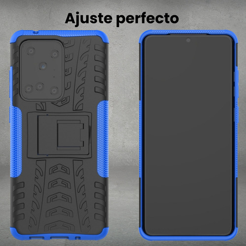Funda Para Galaxy A50 Con Mica Varios Modelos Antigolpes Naranja Dazzle