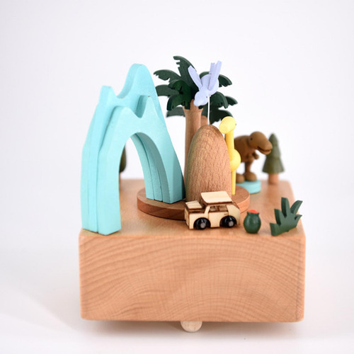 Caja De Música, Centro De Mesa, Manualidades Con Rotación,